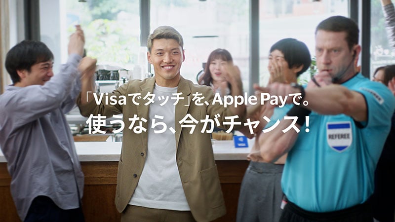 この春は、「Visaでタッチ」をApple Payで。